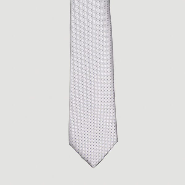 corbata gris claro diseno de cuadros marca emporium cl sico 157744 GRIS CLA 1