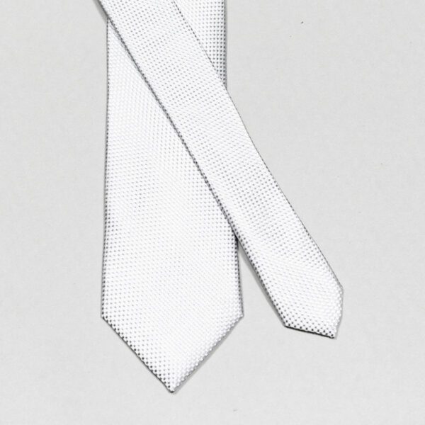 corbata gris diseno de puntos marca colletti cl sico 148960 GRIS 1