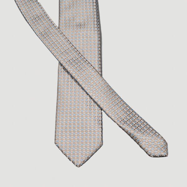 corbata gris diseno de puntos marca emporium cl sico 157748 GRIS 2