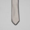 corbata gris diseno de puntos marca emporium slim 157714 GRIS 1