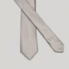 corbata gris diseno de puntos marca emporium slim 157714 GRIS 2