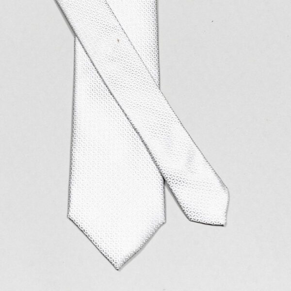 corbata gris diseno de rombos marca colletti cl sico 148961 GRIS 1