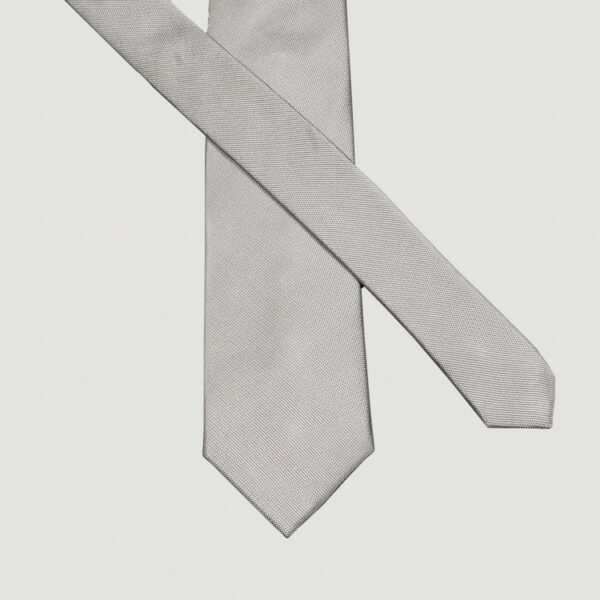 corbata gris estructura labrada marca colletti cl sico 157698 GRIS 2