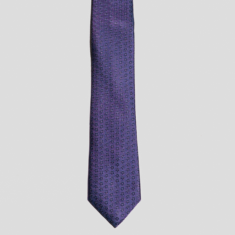 corbata lila estructura plana marca colletti slim 167291 379427