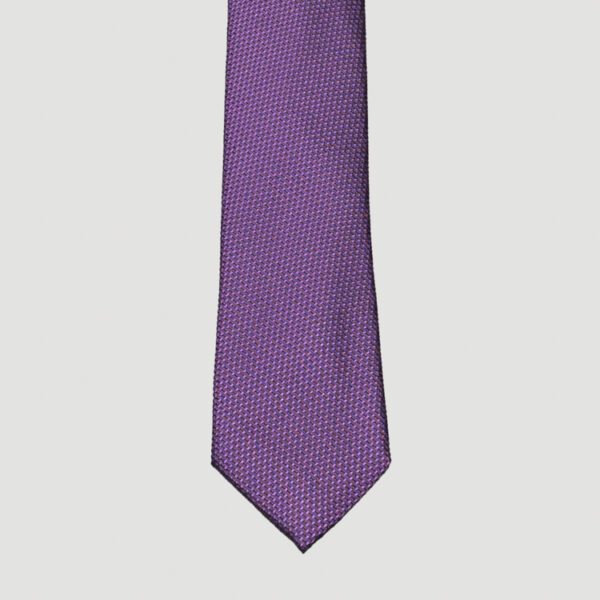 corbata morada estructura labrada marca colletti slim 157679 MORADO 1