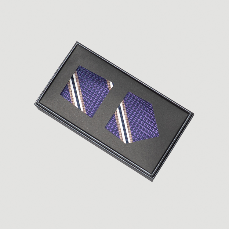 corbata morado estructura labrada marca buckle cl sico 149873 MORADO 2