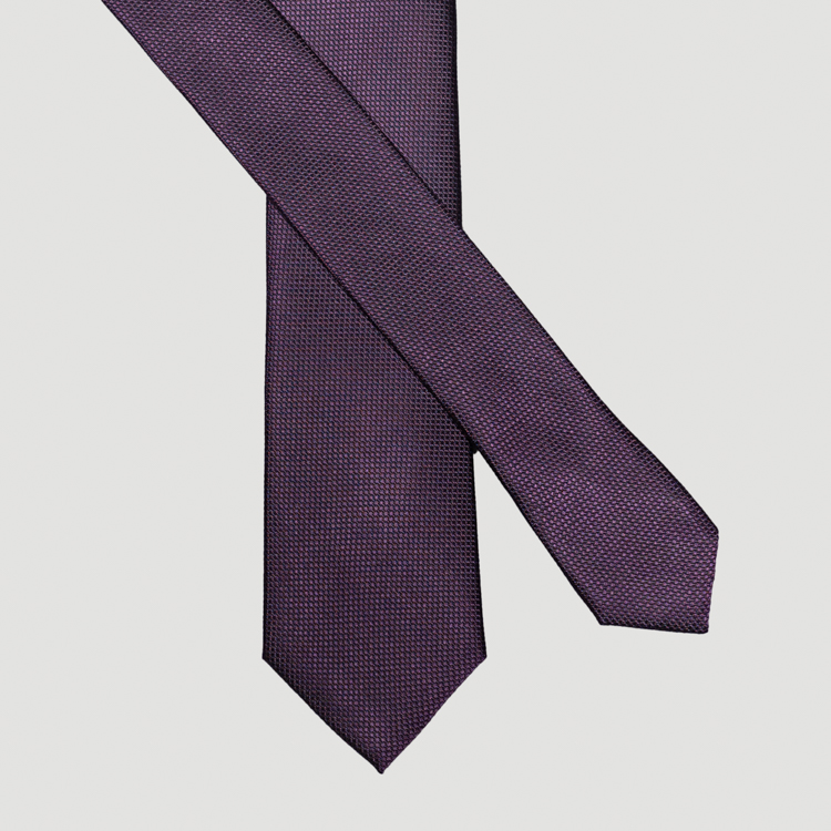 corbata morado estructura plana marca colletti slim 161010 343488 1