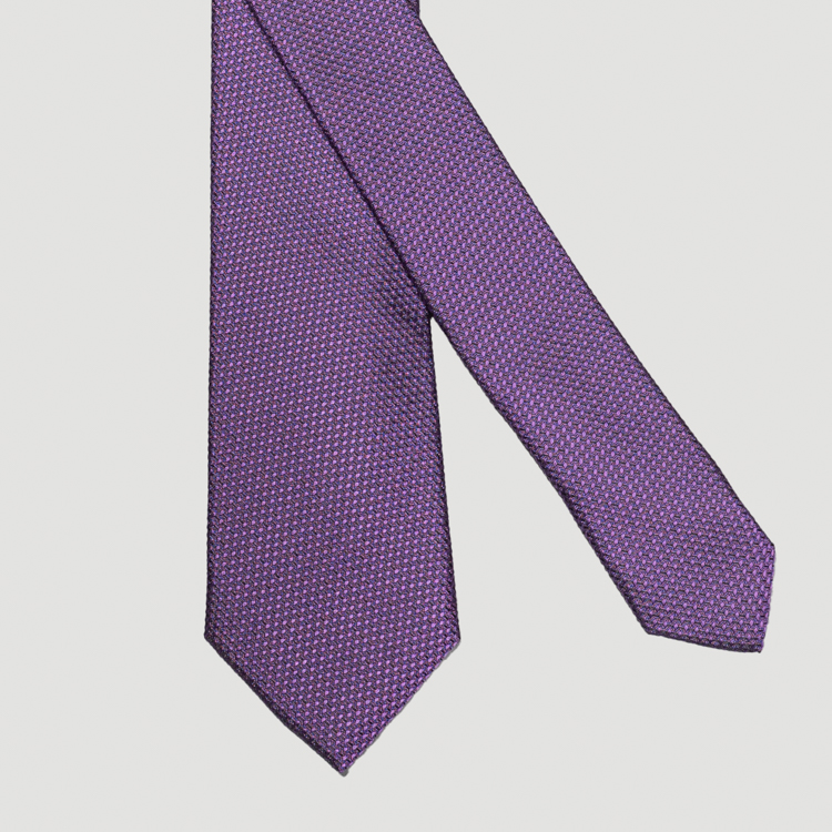 corbata morado estructura plana marca colletti slim 161023 343482 1