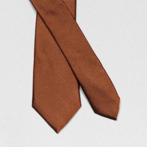 corbata naranja diseno de puntitos marca colletti slim 148915 256599 1