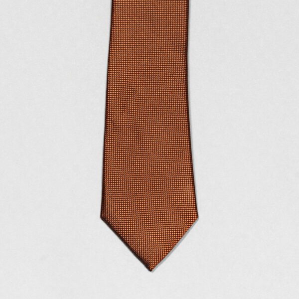 corbata naranja diseno de puntitos marca colletti slim 148915 256599 2