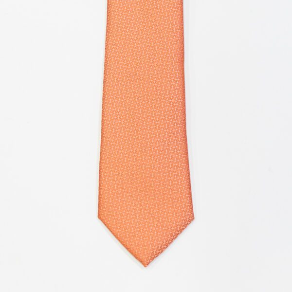 corbata naranja estructura labrada marca emporium slim 146492 233727 2