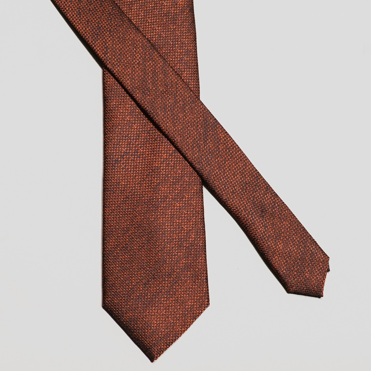 corbata naranja estructura plana marca colletti cl sico 167321 NARANJA