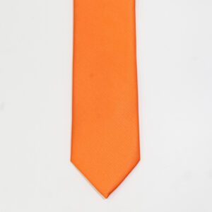 corbata naranja estructura plana marca emporium cl sico 143070 210277 1