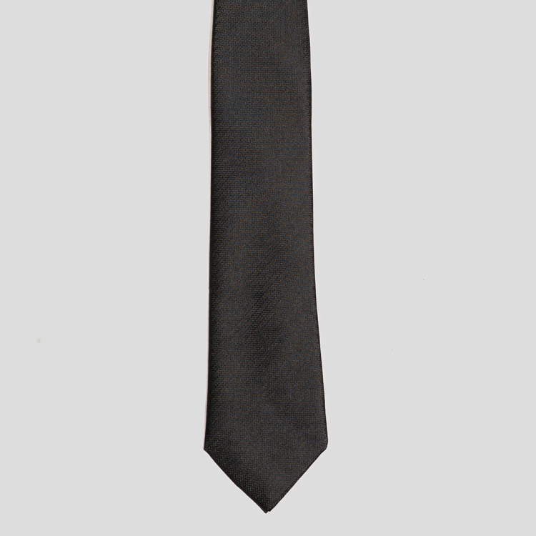 corbata negro estructura plana marca colletti slim 167304 379431