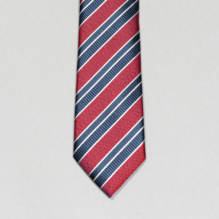 corbata roja diseno de franjas marca emporium cl sico 148981 ROJO 2