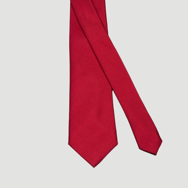 corbata roja estructura labrada marca colletti cl sico 157695 ROJO 2