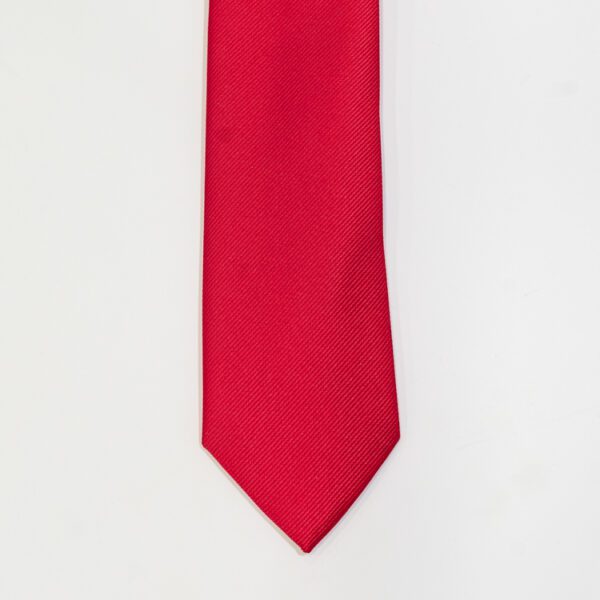 corbata roja estructura labrada marca emporium slim 138101 210282 1