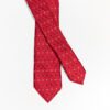 corbata rojo estructura rombos marca colletti slim 155362 ROJO 2