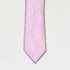 corbata rosada diseno de cuadros marca colletti slim 148917 ROSADO 2