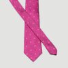 corbata rosada diseno de mini cuadros marca colletti cl sico 157693 ROSADO 2