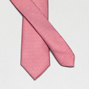 corbata rosada estructura labrada marca colletti slim 148904 256590 1