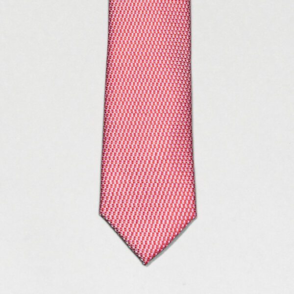corbata rosada estructura labrada marca colletti slim 148904 256590 2