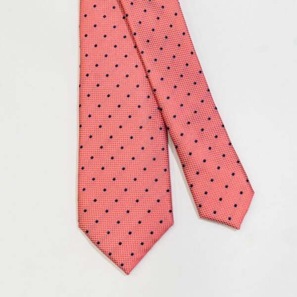 corbata rosado diseno de puntos marca colletti slim 143044 210308 2
