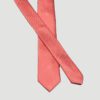corbata salmon estructura labrada marca colletti slim 157670 SALMON 2