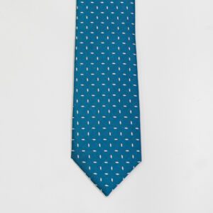 corbata turquesa diseno de puntos marca colletti slim 143040 210307 1