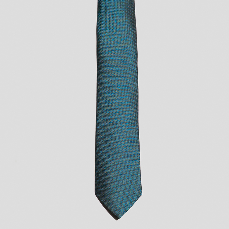 corbata turquesa estructura plana marca colletti slim 167289 379430
