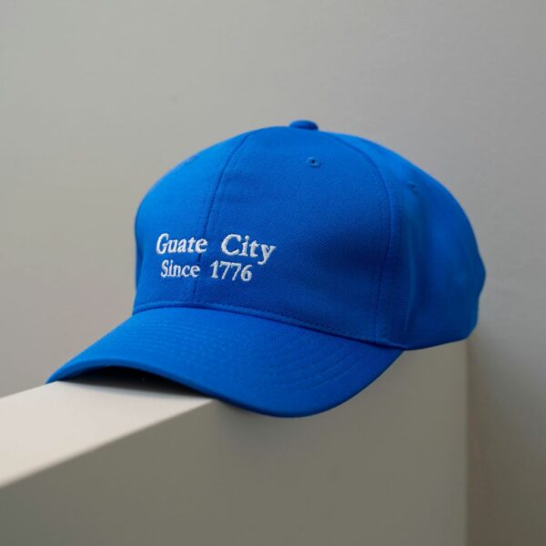 gorra blanca diseno guate city marca tishas cl sico 152500 AZUL 2