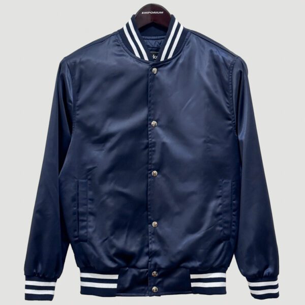 jacket azul diseno universitario marca monkey jackets slim 145573 225778 1