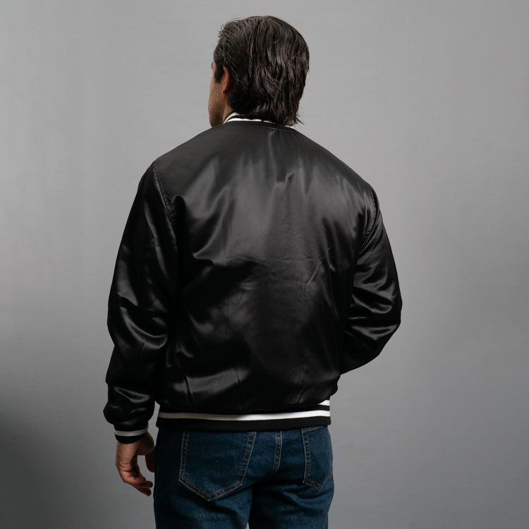 jacket negro diseno universitario marca monkey jackets slim 145577 NEGRO 2