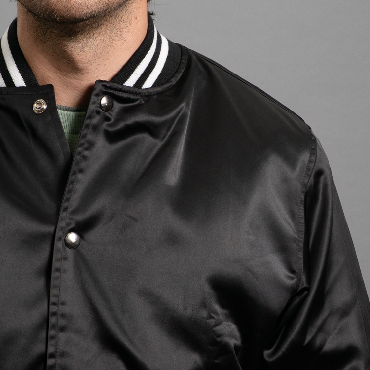 jacket negro diseno universitario marca monkey jackets slim 145577 NEGRO 3