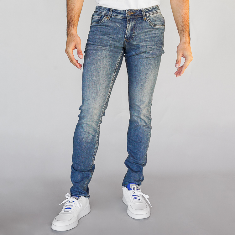 Jeans azul diseño lavado marca Carven Slim | 126941