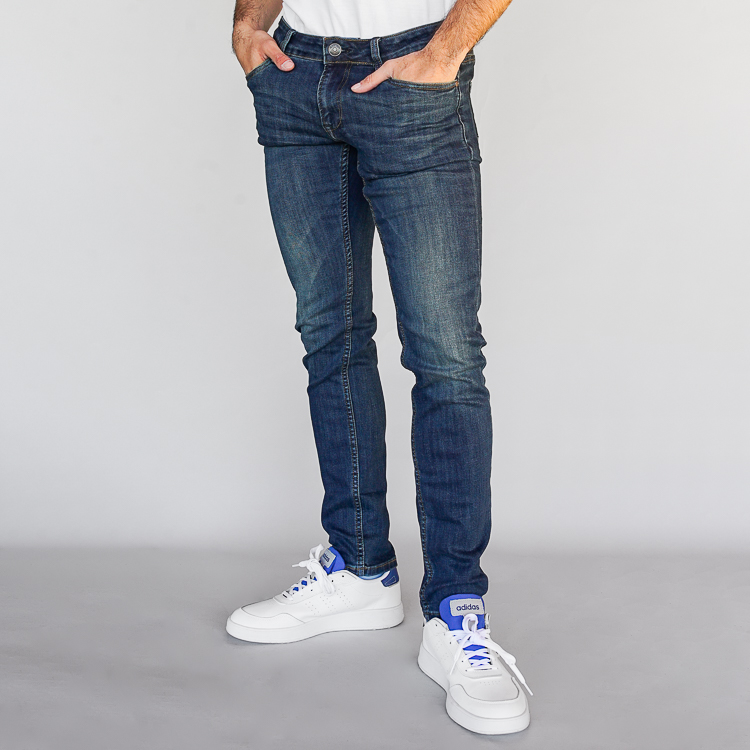 Jeans azul diseño lavado marca Carven slim | 126955