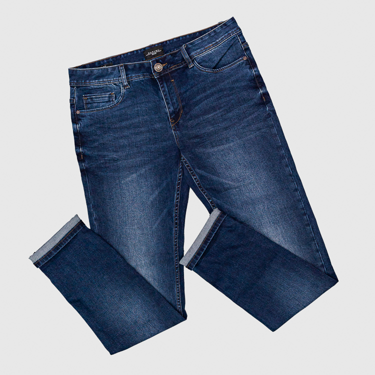 Jeans azul diseño lavado marca Carven slim | 128630
