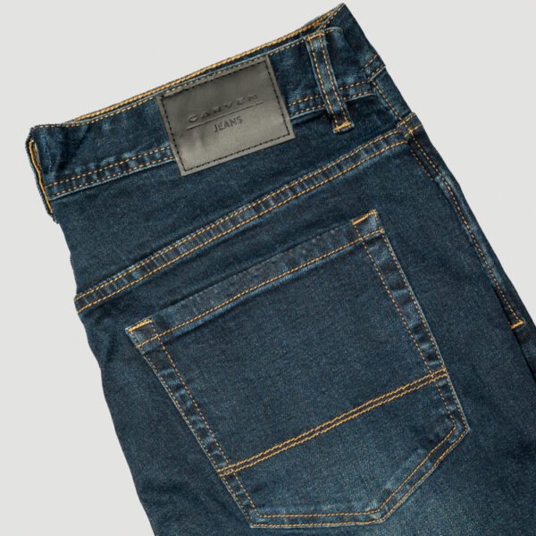 jeans azul estructura labrada marca carven slim 149890 306011 4