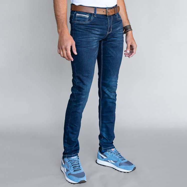 Jeans azul diseño lavado oscuro marca Carven slim | 134962