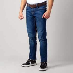 jeans azul estructura lavado suave marca carven slim 139440 203604 1