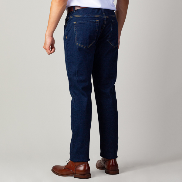 jeans azul estructura lisa marca carven slim 141081 AZUL 2