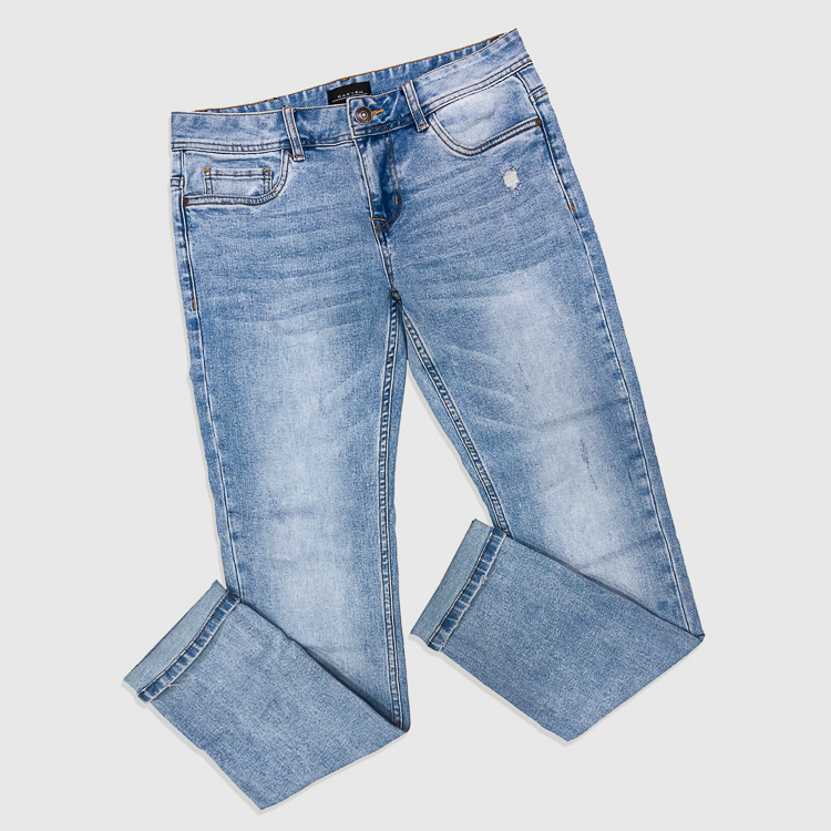 Jeans celeste diseño lavado claro marca Carven slim | 128649