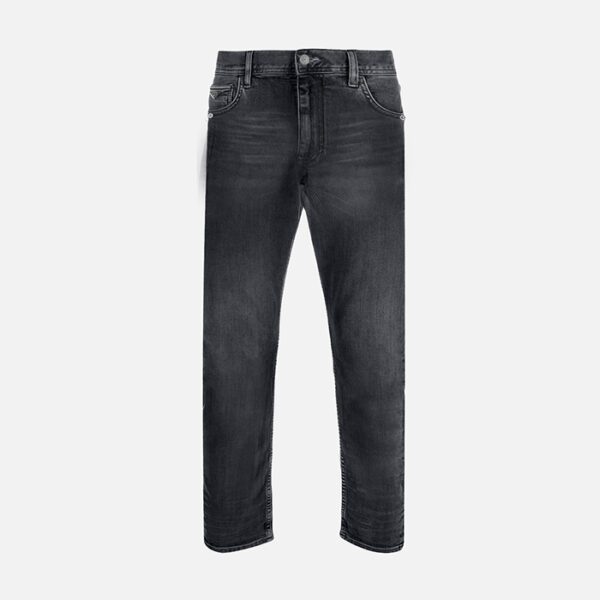 jeans negro estructura labrada marca dante cl sico 156556 300744 1