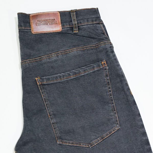 jeans negro estructura lisa marca business casual slim 141144 201682 4