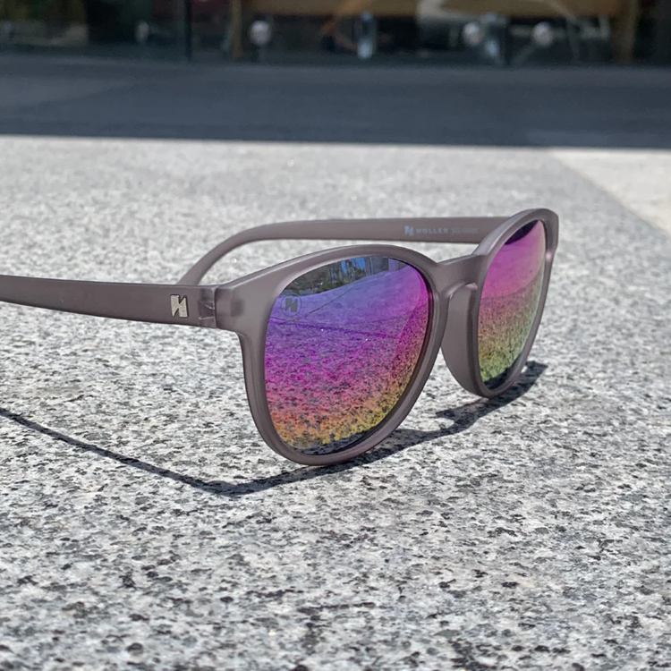lentes cafe estilo rainbow ice marca holler cl sico 143483 CAFE 2