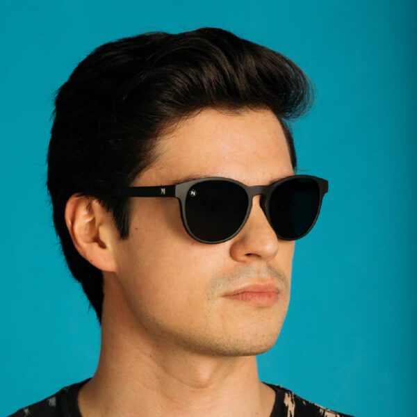 lentes negro estilo back in black marca holler cl sico 143485 NEGRO 1