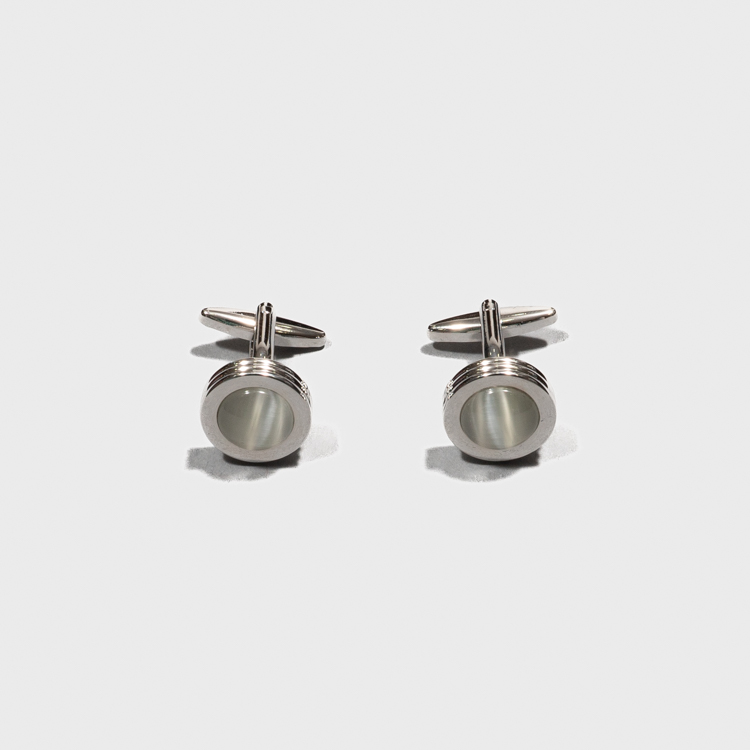 mancuernillas blancas estructura redonda marca emporium cl sico 157776 BLANCO 1