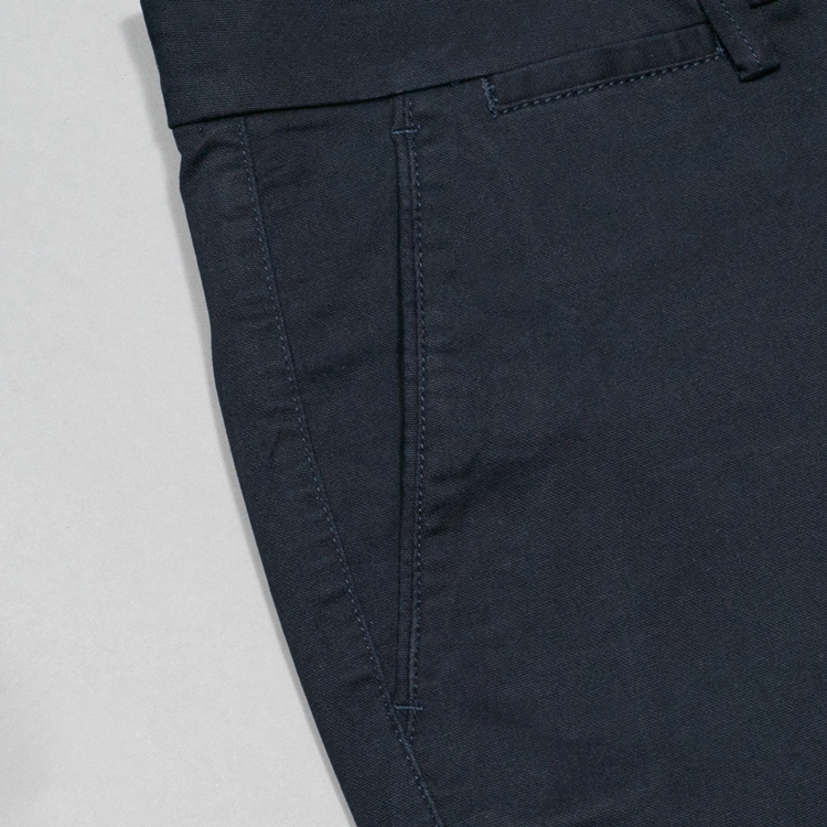 pantal n azul marino estructura labrada marca carven slim 153168 AZUL MA 4
