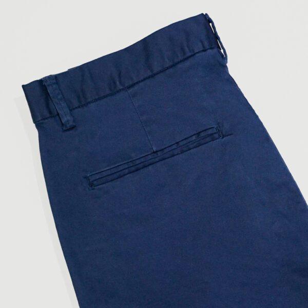 pantalon azul estilo plano marca carven slim 132262 201691 2