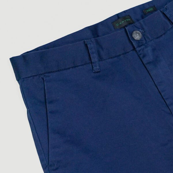 pantalon azul estilo plano marca carven slim 132262 201691 3